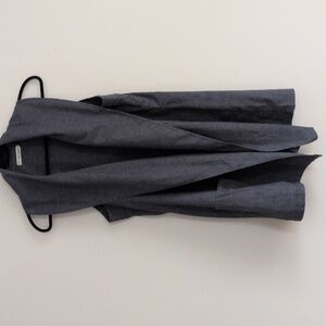 WE3 by Twigg & Hottie Hemp Blend Longline Lagenlook Vest Duster Made in Canada